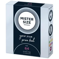 Prezervative, Mister Size, 64 mm, ultra-subțiri