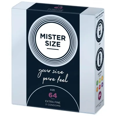 Prezervative, Mister Size, 64 mm, ultra-subțiri