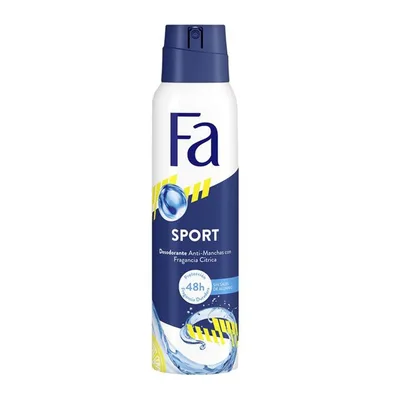 Deodorant spray, FA Sport, 150ml, pachet 4 buc