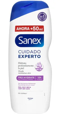 Gel de duș, Sanex, 600ml, hidratant