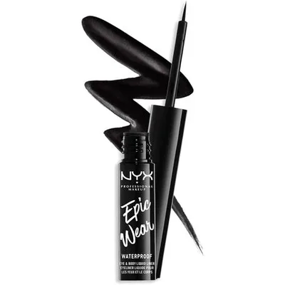 Eyeliner lichid, NYX, Epic Wear Waterproof, negru