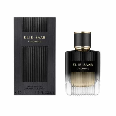 Elie Saab L'Homme Eau de Parfum Spray 50ml, Negru