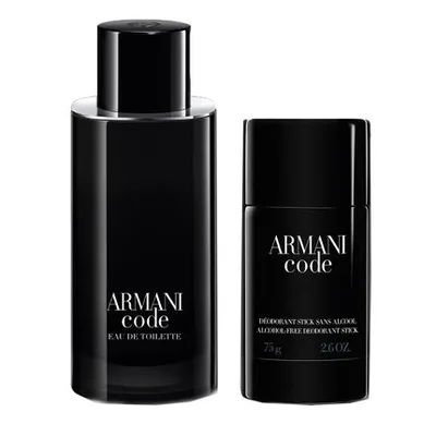 Giorgio Armani Code For Men Eau De Toilette Spray 125ml + Deodorant Stick 75g