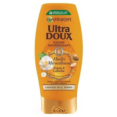 Balsam pentru păr Garnier Ultra Doux cu Ulei de Argan și Camelia, 200ml