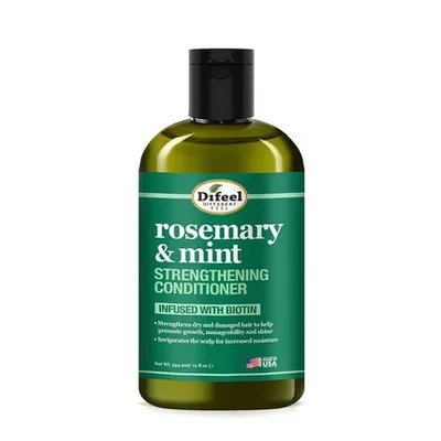 Balsam Difeel Rosemary & Mint, cu Biotin, verde