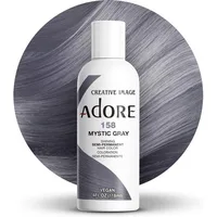 Vopsea păr, Adore, Mystic Gray, semi-permanent, 118ml