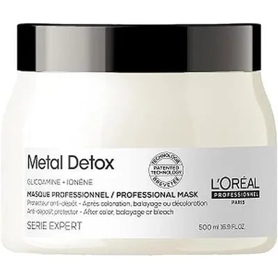 Masca de Par L'Oreal Paris Serie Expert Metal Detox, 500ml