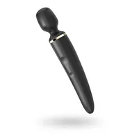 Masator electric, Satisfyer Wand-er Woman, 50 moduri vibratie, negru