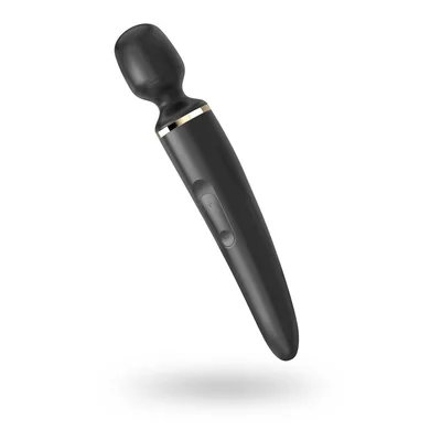 Masator electric, Satisfyer Wand-er Woman, 50 moduri vibratie, negru
