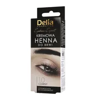 Vopsea sprâncene, Delia Cosmetics, negru, rezistență îndelungată