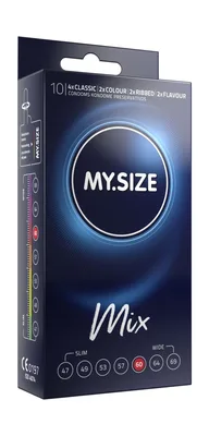 Prezervative My.Size Mix 60mm, 10 buc