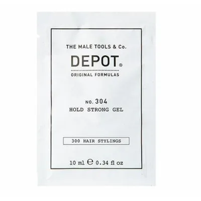 Gel de păr Depot No. 304 Strong Hold, 10ml