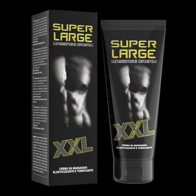 Cremă Masaj, Intimateline, Super Large, 75ml, negru