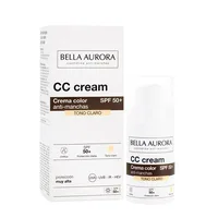Cremă Colour, Bella Aurora, SPF 50+, ten deschis