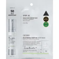 Mască facială Vt Cosmetics Mild Reedle Shot 50, set 2 pași, capacitate 15ml+26g