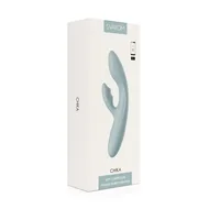 Vibrator flexibil Svakom Chika, turcoaz gri