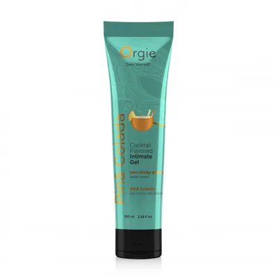 Lubrifiant pe baza de apa, Orgie, Lube Tube Cocktail Pina Colada, 100ml
