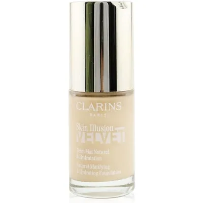 Fond de ten matifiant & hidratant, Clarins Skin Illusion Velvet, 107C Beige, 30ml