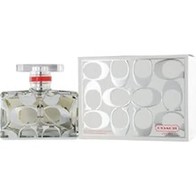 Coach Signature Eau De Parfum, 100ml, sticlă cu imprimeu C, dop argintiu
