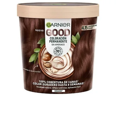 Vopsea de păr, Garnier, Cocoon Iced, castaniu închis