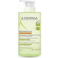 Gel de curățare emolient 2în1, A-Derma, Exomega Control, 500ml