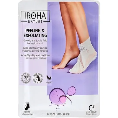 Șosete exfoliante, Iroha Nature, lavandă