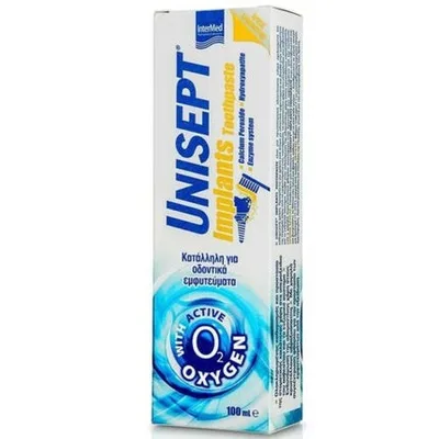 Pastă de dinți Intermed Unisept pentru implanturi, 100ml