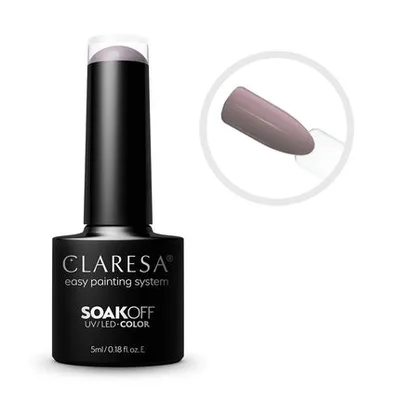 Gel unghii Claresa SoakOFF, gri, 5ml