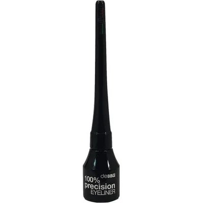 Eyeliner lichid, Deborah, 100% Precision negru