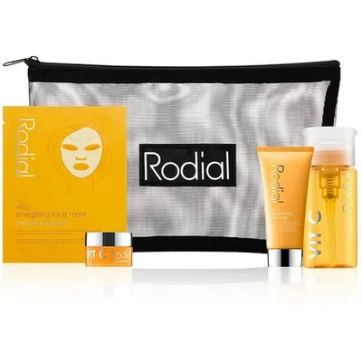 Set Îngrijire Anti-aging, Rodial, Vit C, argintiu-portocaliu