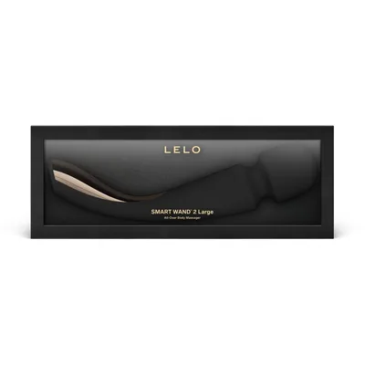 Dispozitiv masaj, Lelo Smart Wand 2, 10 trepte vibratie, negru
