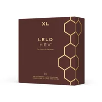 Prezervative, Lelo HEX, Respect XL, maro