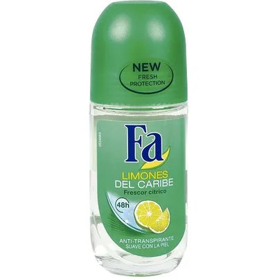 Deodorant roll-on FA Caribbean Lemon 50 ml