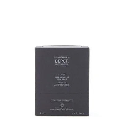 Masca facială Depot 807, relaxantă, 12 buc