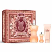 Set Parfum Jean Paul Gaultier Classique, 3 Piese, Culoare Roz