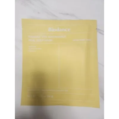 Mască facială Biodance Radiant Vita Niacinamide Real Deep Mask 34g - Pack of 4