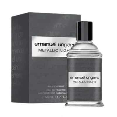 Spray după bărbierit Emanuel Ungaro Metallic Night, 50 ml, negru