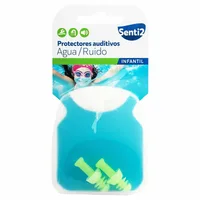 Senti2, dopuri pentru urechi pentru copii, albastru/verde