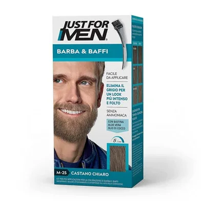 Vopsea barba si mustata, Just For Men, M25, saten deschis