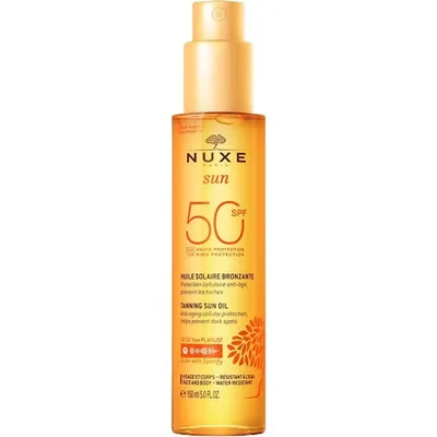 Ulei bronzant fata si corp, NUXE, SPF50, 150ml