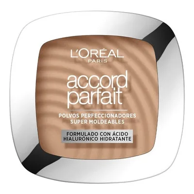 Pudra Fondant L'Oréal Paris Perfecting cu Pigmenți Minerali și Acid Hialuronic, 9g
