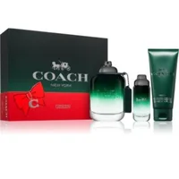 Set Cadou Parfum Coach Green, 50 ml + Deodorant pentru Bărbați, Verde