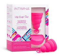 Cupă menstruală Intimina Lily Cup One, pliabilă, pentru începători
