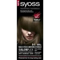 Vopsea de păr, Syoss, Color Baseline 5-1, șaten deschis