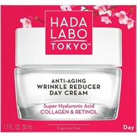Crema de zi Hada Labo Tokyo - Reducerea ridurilor anti-îmbătrânire cu Super Acid Hialuronic