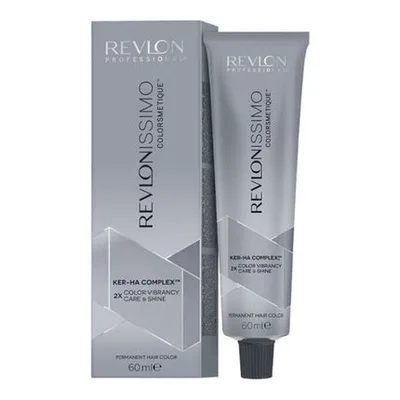Vopsea de păr Revlonissimo 7.12 Pearly Beige Blonde cu Complex Ker-HA