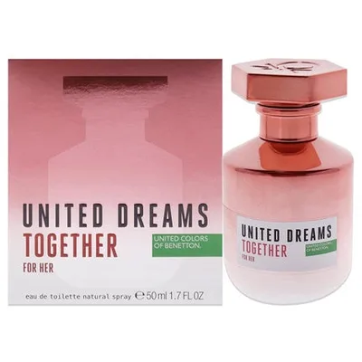 Parfum, United Colors of Benetton, United Dreams Together, 50 ml, roz