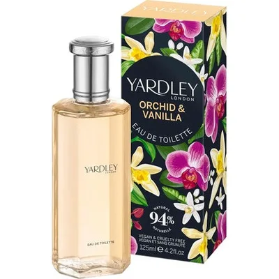 Apă de toaletă Yardley London Orchid & Vanilla, 125ml