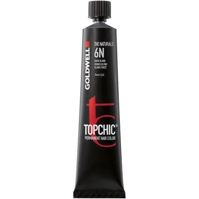 Vopsea la Tub, Goldwell, Topchic 8NA Blond Natural Deschis Cenușiu, 60ml
