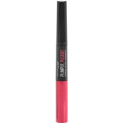 Ruj Duo, Maybelline, Plumper Please, roșu